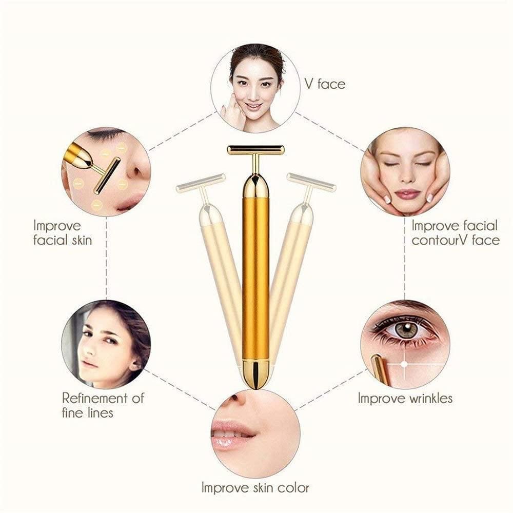 🌟24K Gold Electric Facial Massage Roller🌟