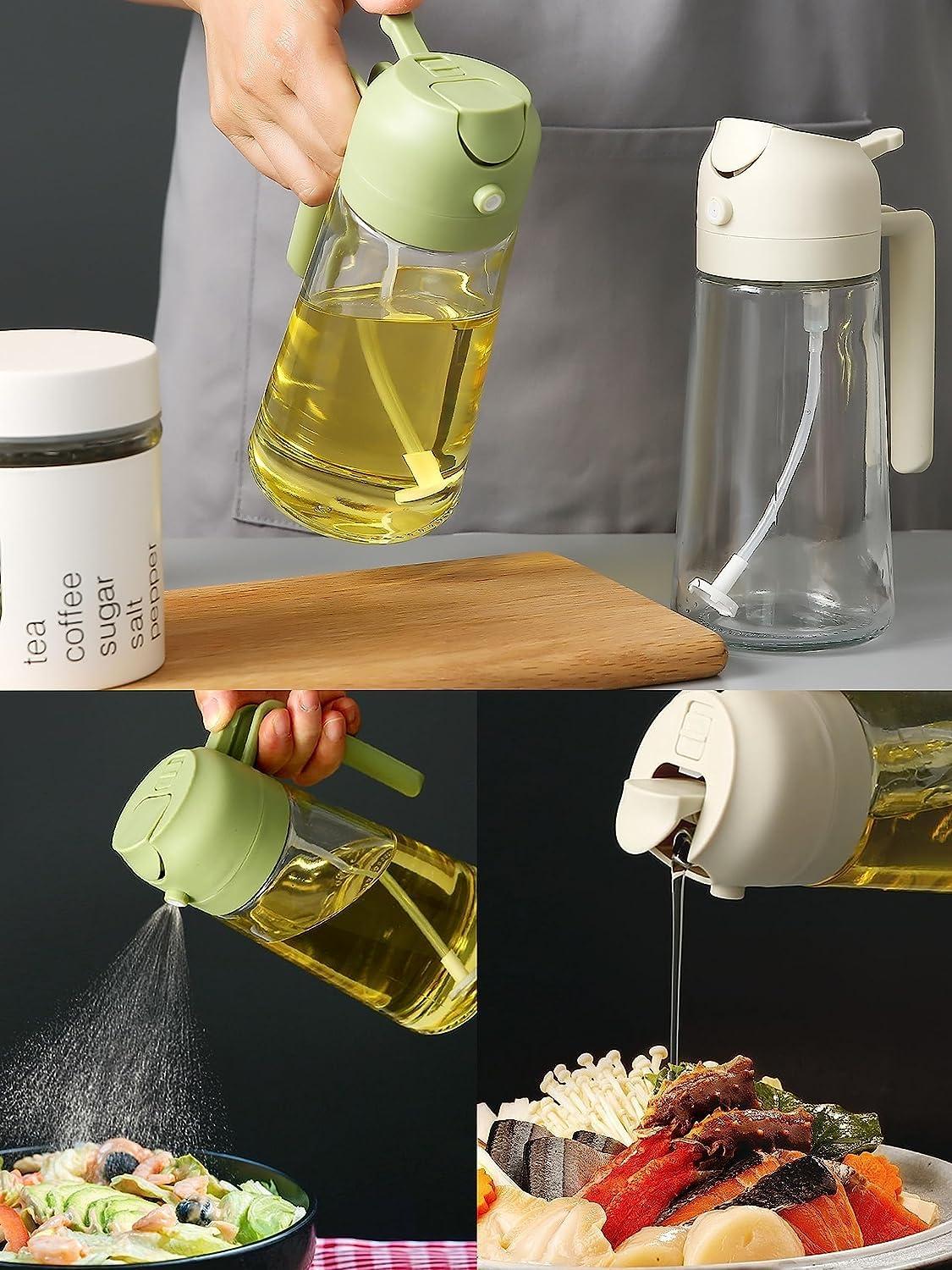 🤩2 in 1 Portable Oil Sprayer and Dispenser for Kitchen🤩