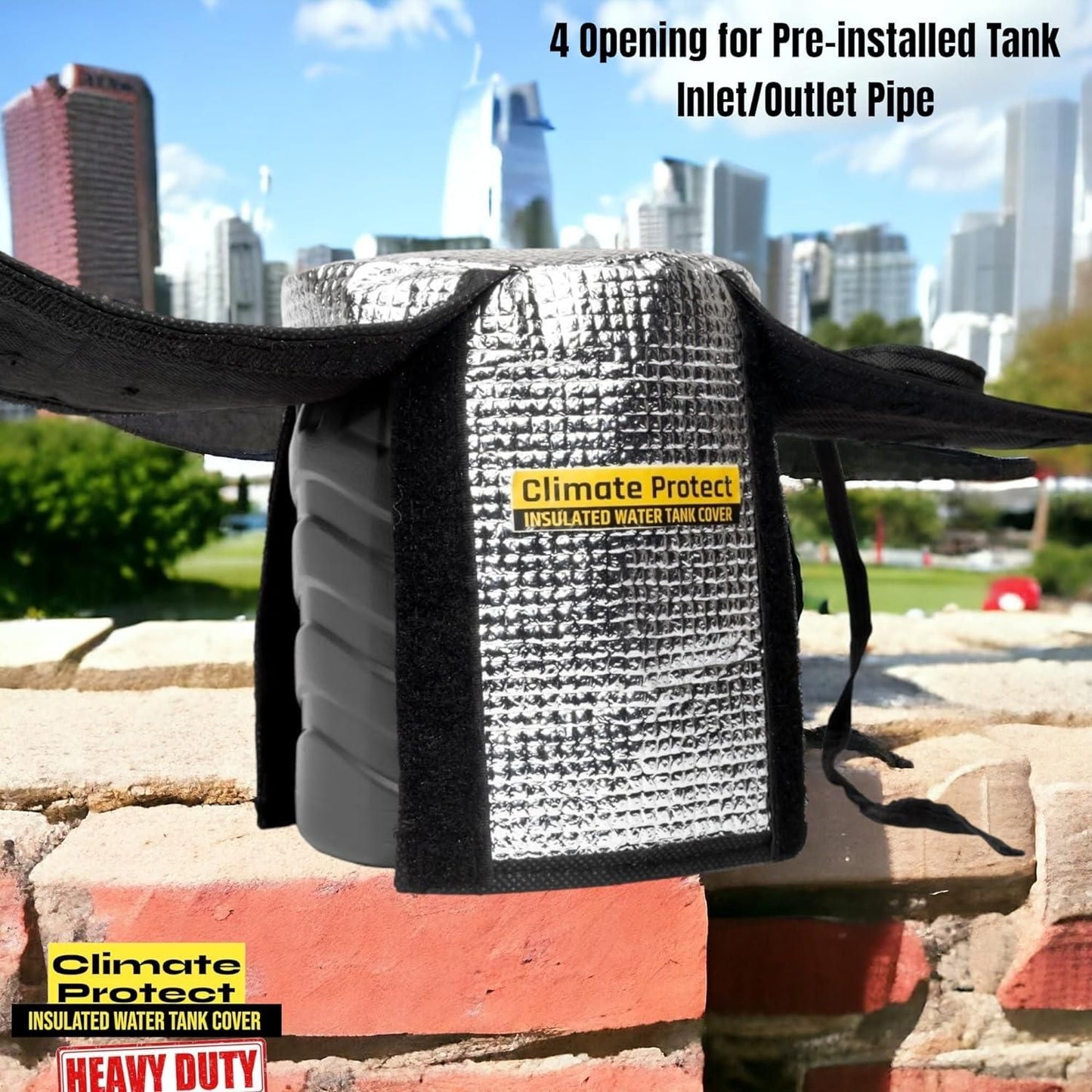 ❤️ FLAT 50% OFF 🏷️ThermoShield™️ - Premium Water Tank Insulation Cover