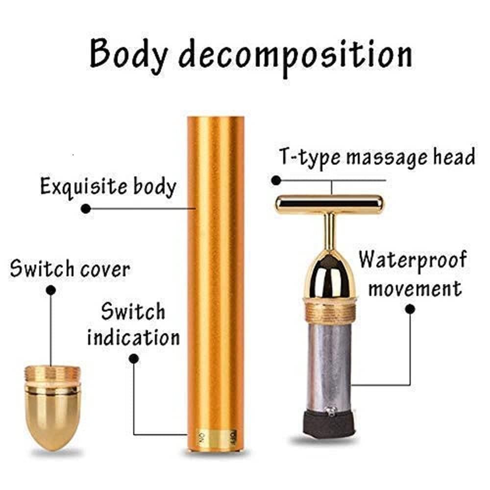 🌟24K Gold Electric Facial Massage Roller🌟