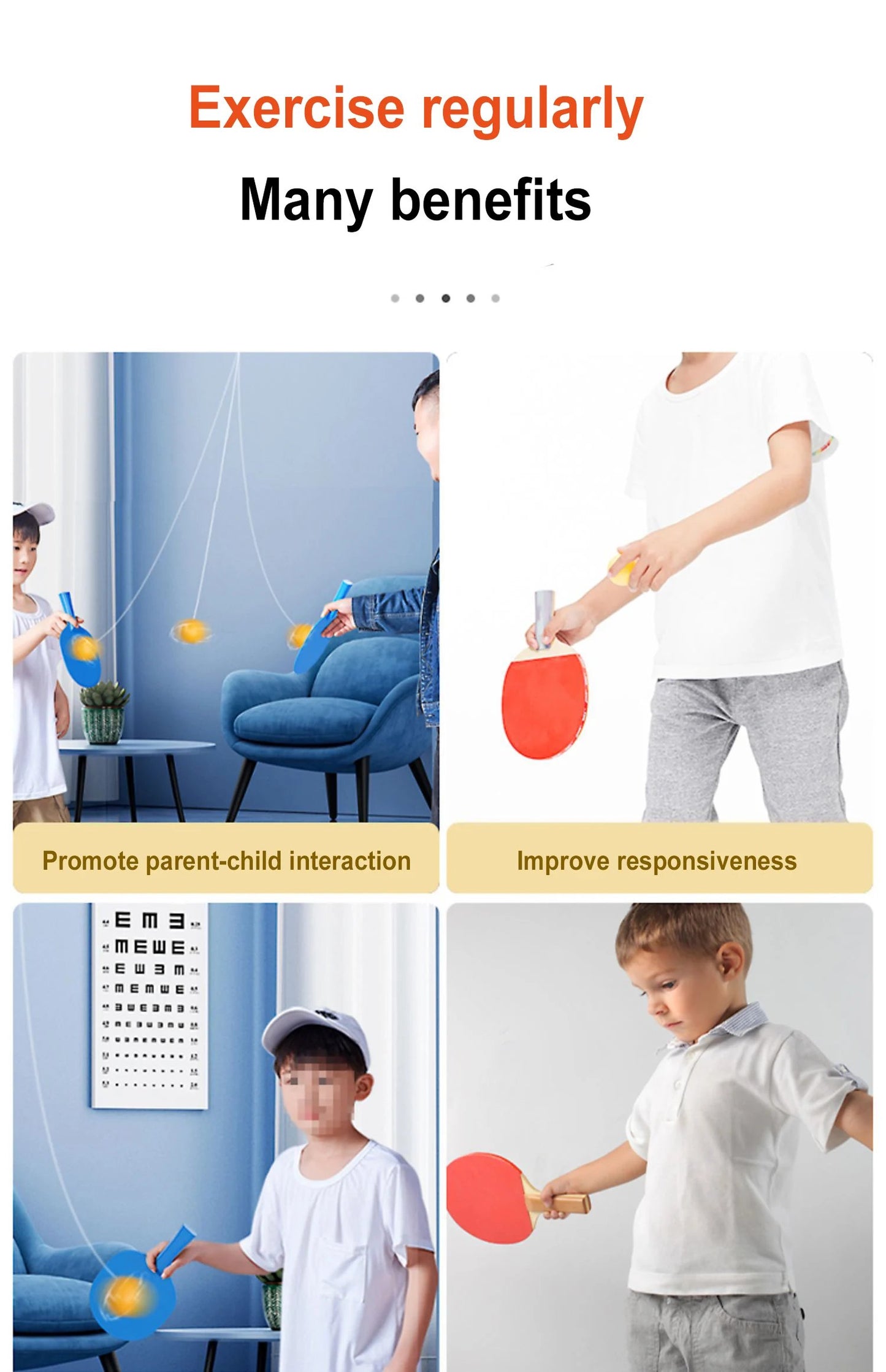 🤩Portable Indoor Hanging Table Tennis with Ping Pong Balls🤩