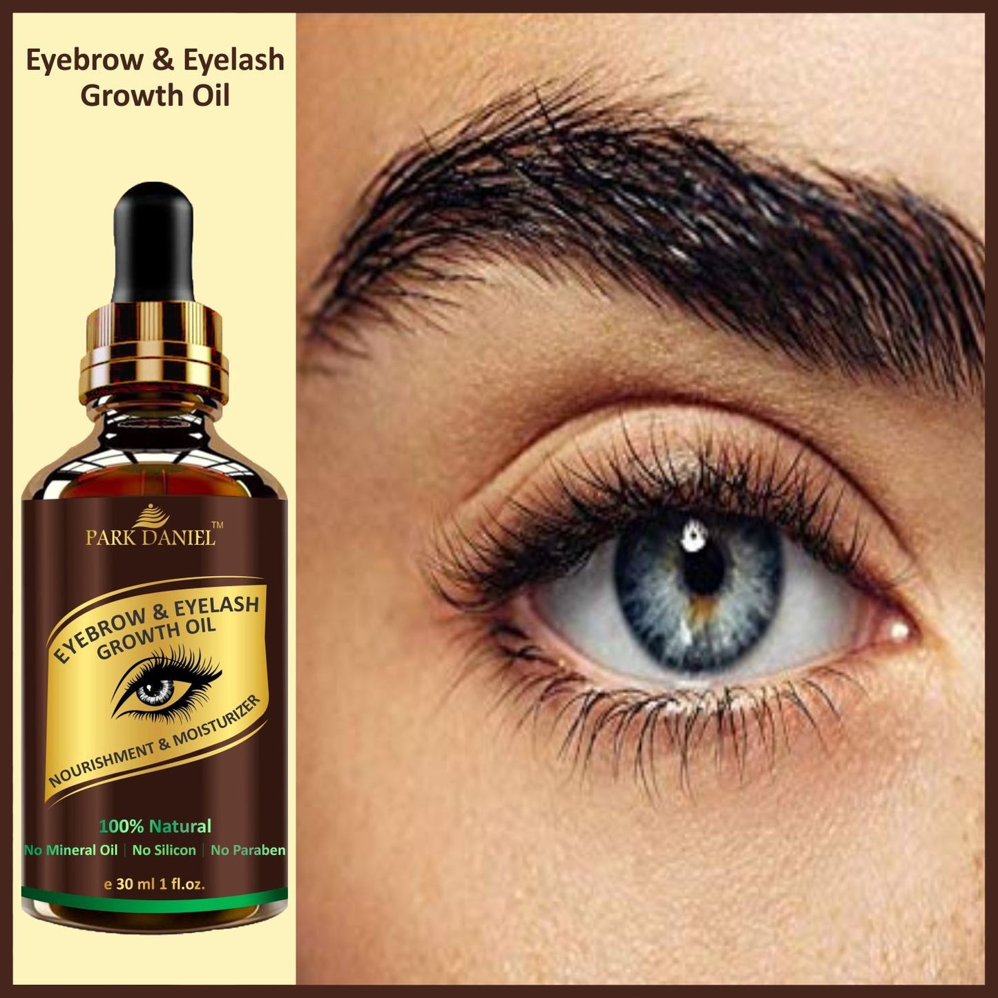 Eyebrow & Eyelashes Growth Oil