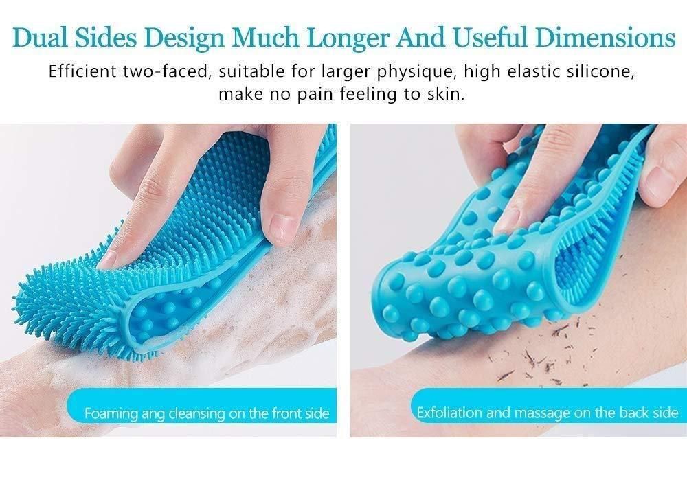 Silicone Double Side Body Back Scrubber