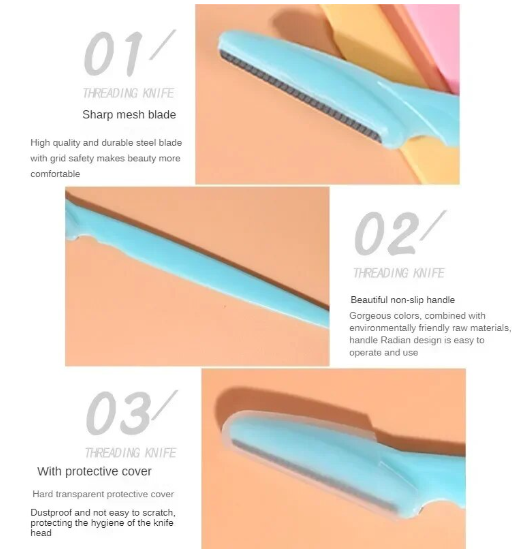 Eyebrow and Facial Razor(Pack of 3)