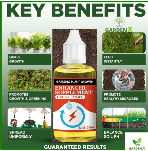 PLANT GROWTH ENHANCER SUPPLEMENT (BUY 1 GET 2 FREE)