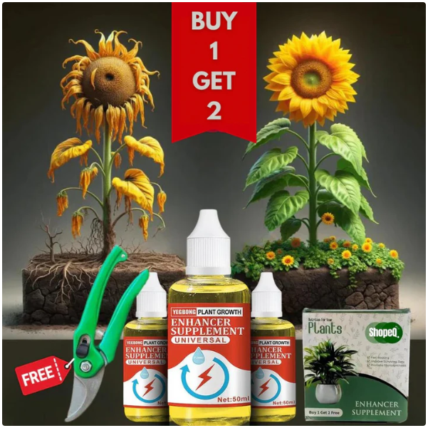 PLANT GROWTH ENHANCER SUPPLEMENT (BUY 1 GET 2 FREE)