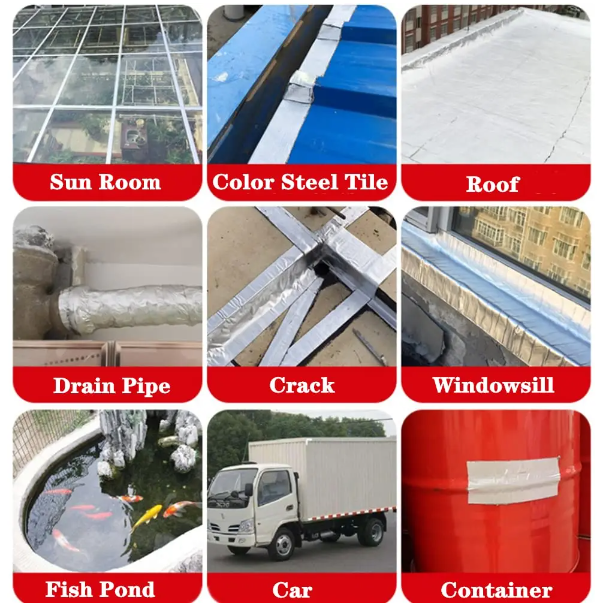 Aluminium Foil Waterproof Sealan Foil Tape