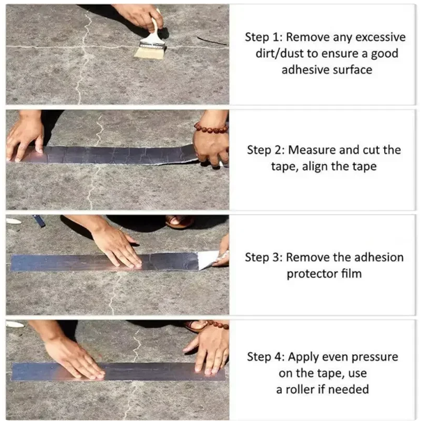 Aluminium Foil Waterproof Sealan Foil Tape