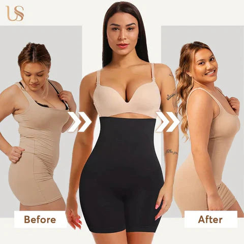 🤩4 in 1 Women’s High Waist Tummy & Thigh Slimming Body Shaper🤩