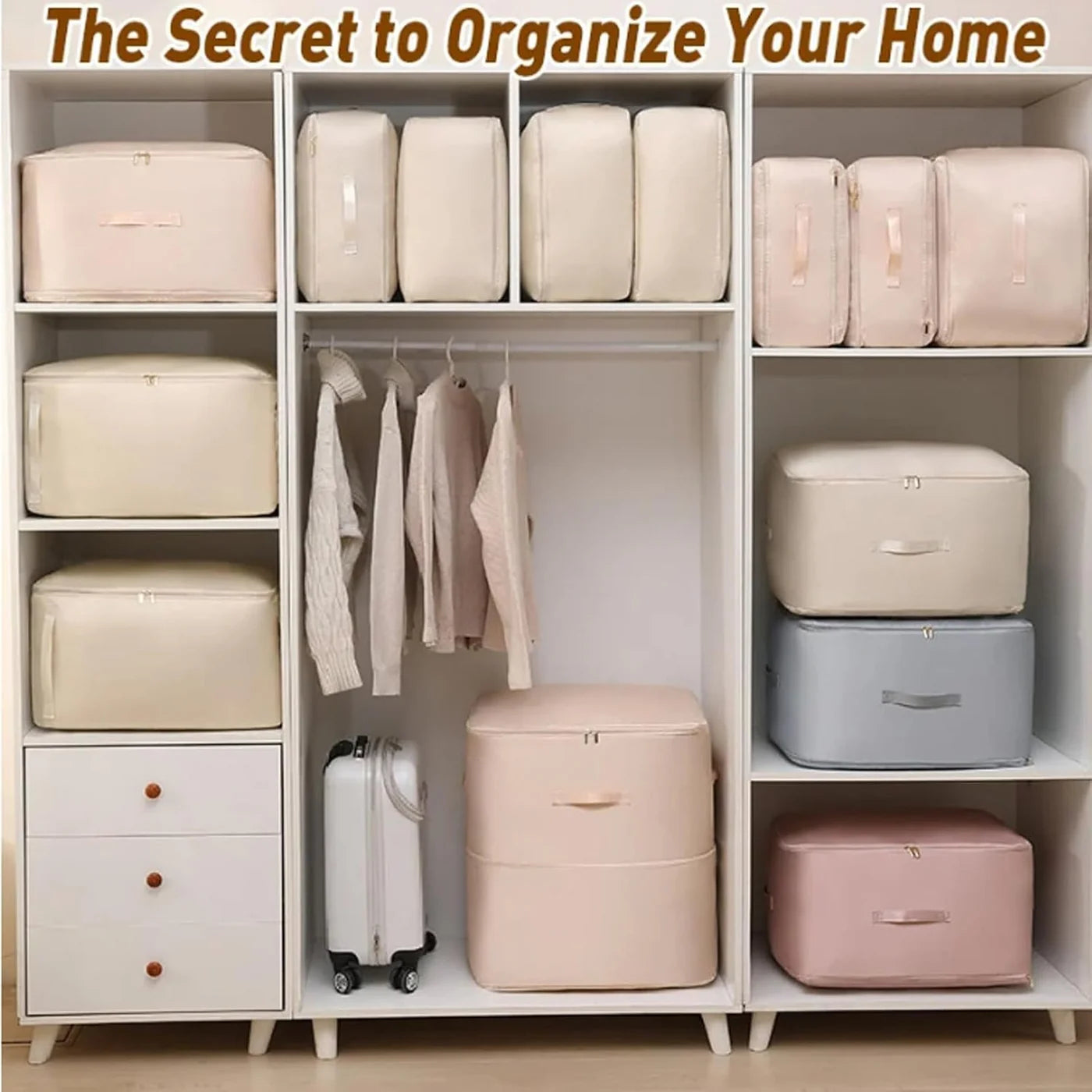 🤩Ultra Space Saving Self Compression Storage Organizer🤩