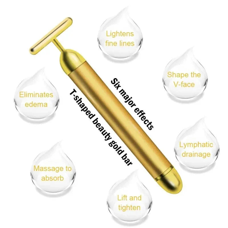 🌟24K Gold Electric Facial Massage Roller🌟