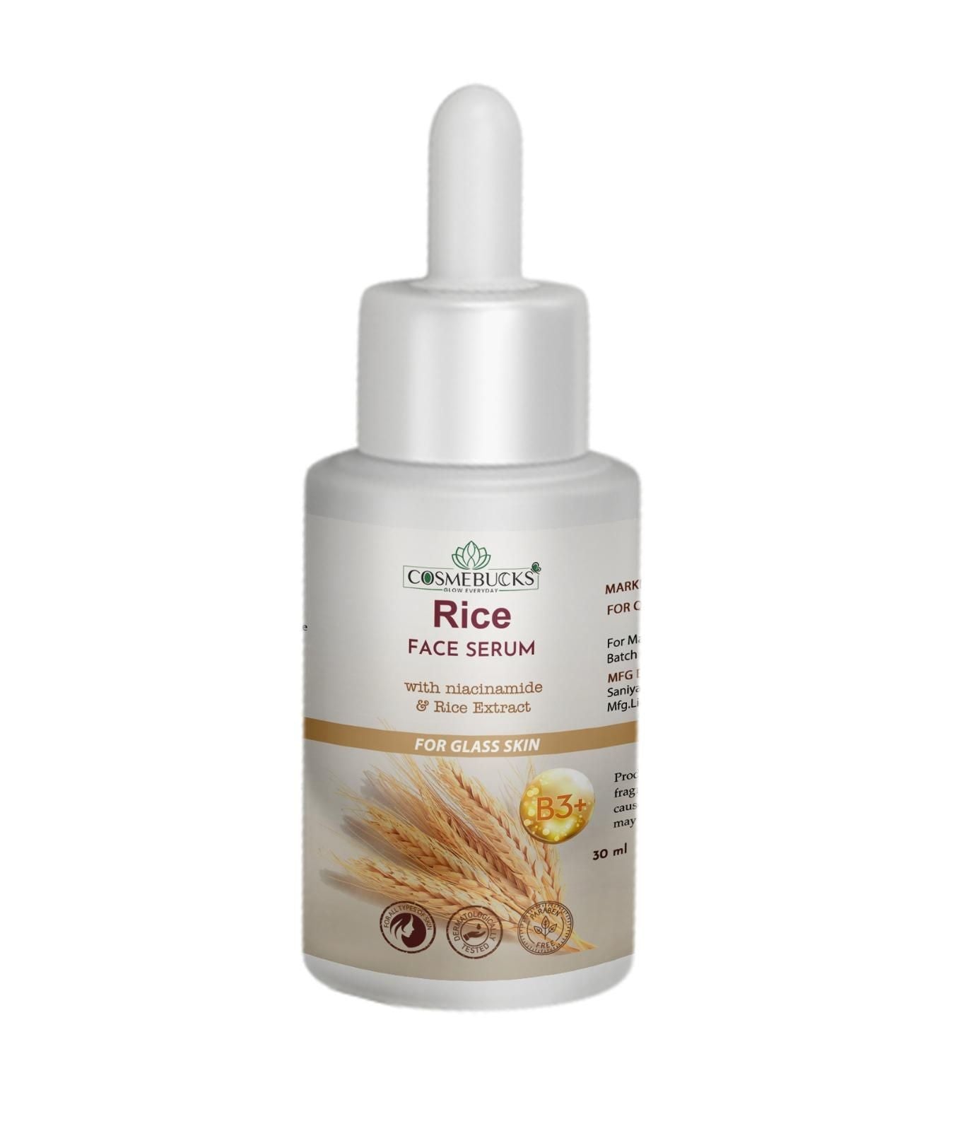 Rice Water & Niacinamide Serum For Glass Skin(Pack of 2)