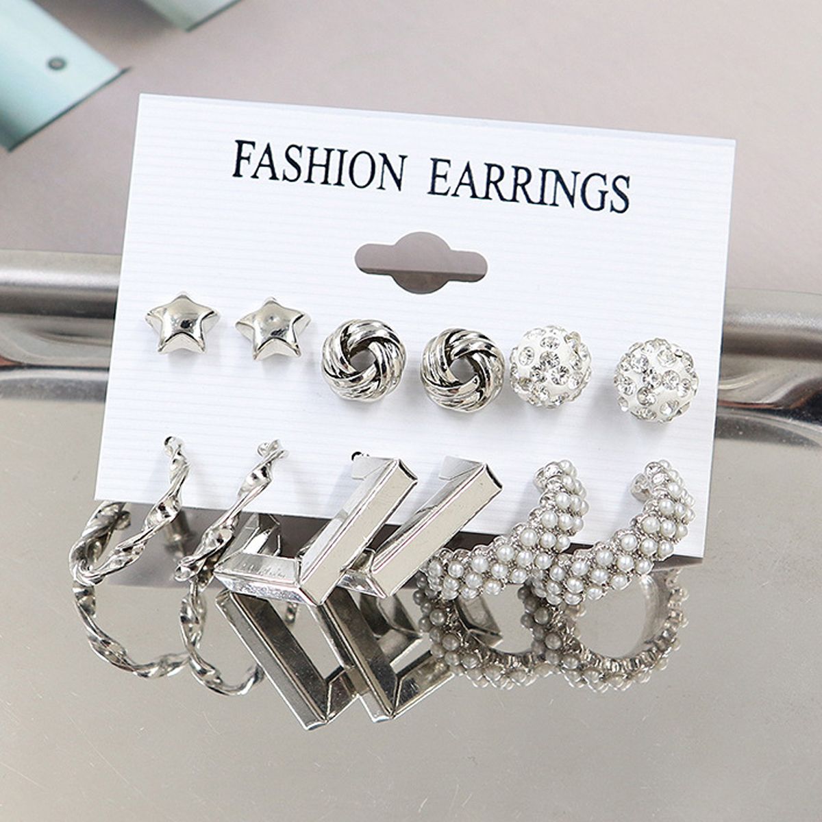 Silver Plated Earrings