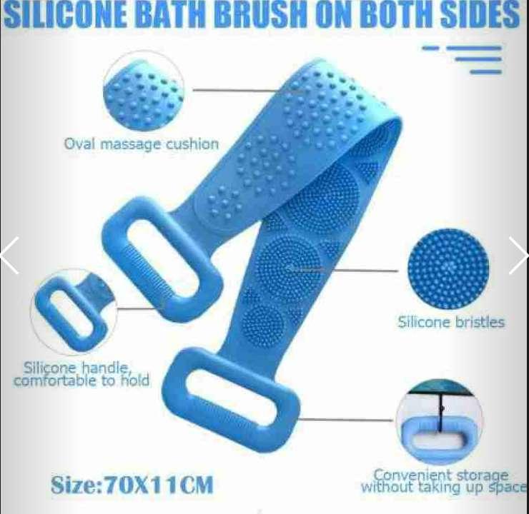 Silicone Double Side Body Back Scrubber