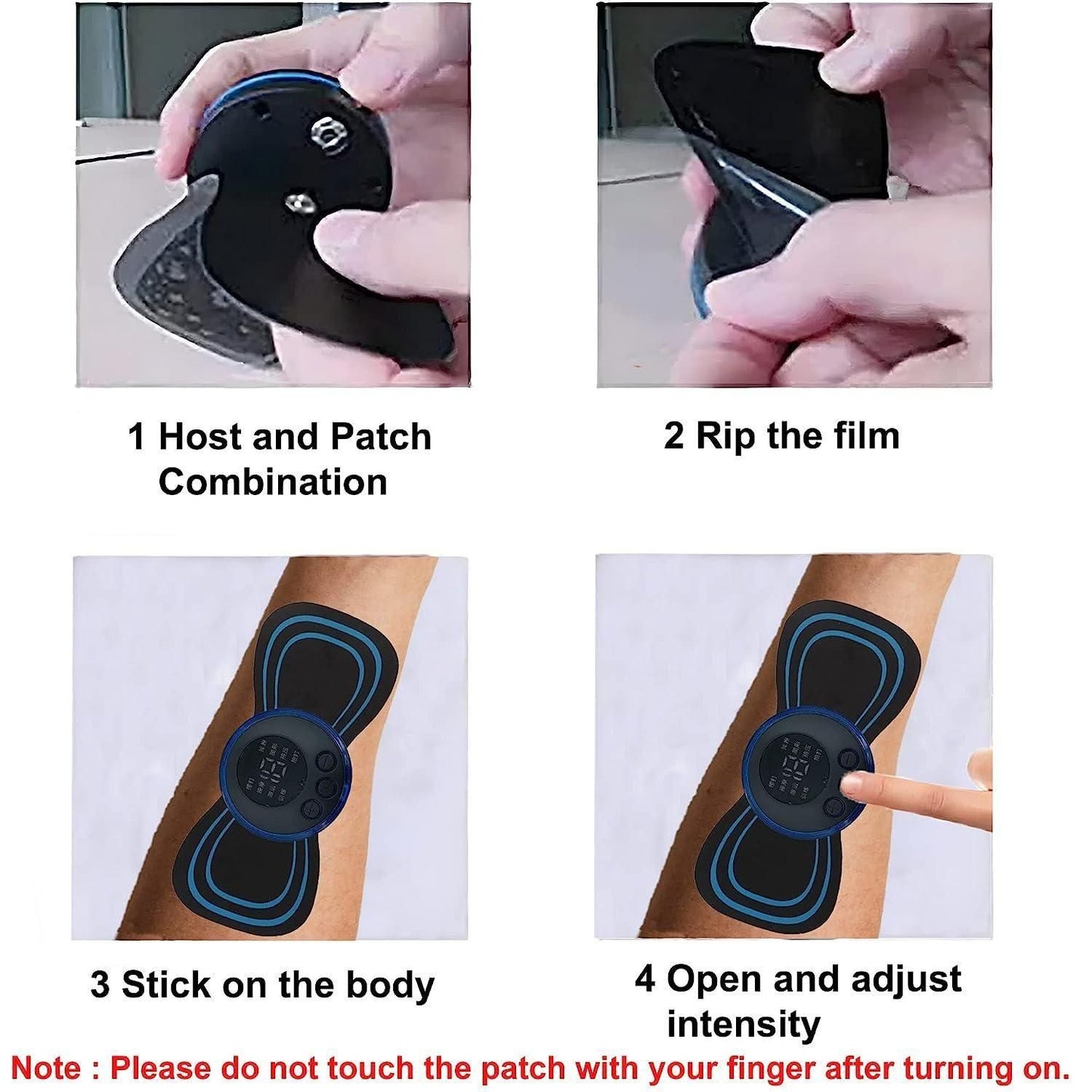 Reusable EMS Bioelectric Acupoints Massager