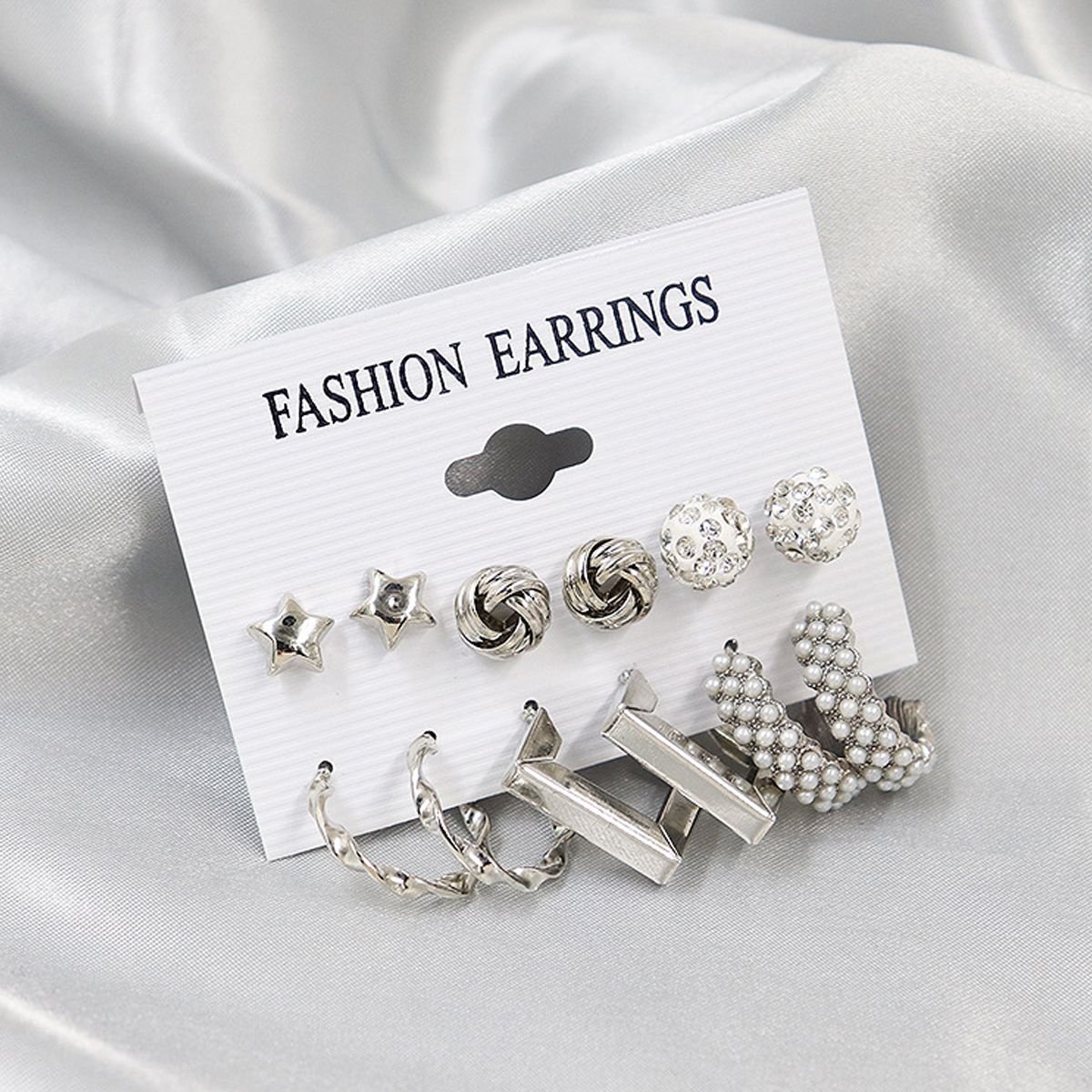 Silver Plated Earrings