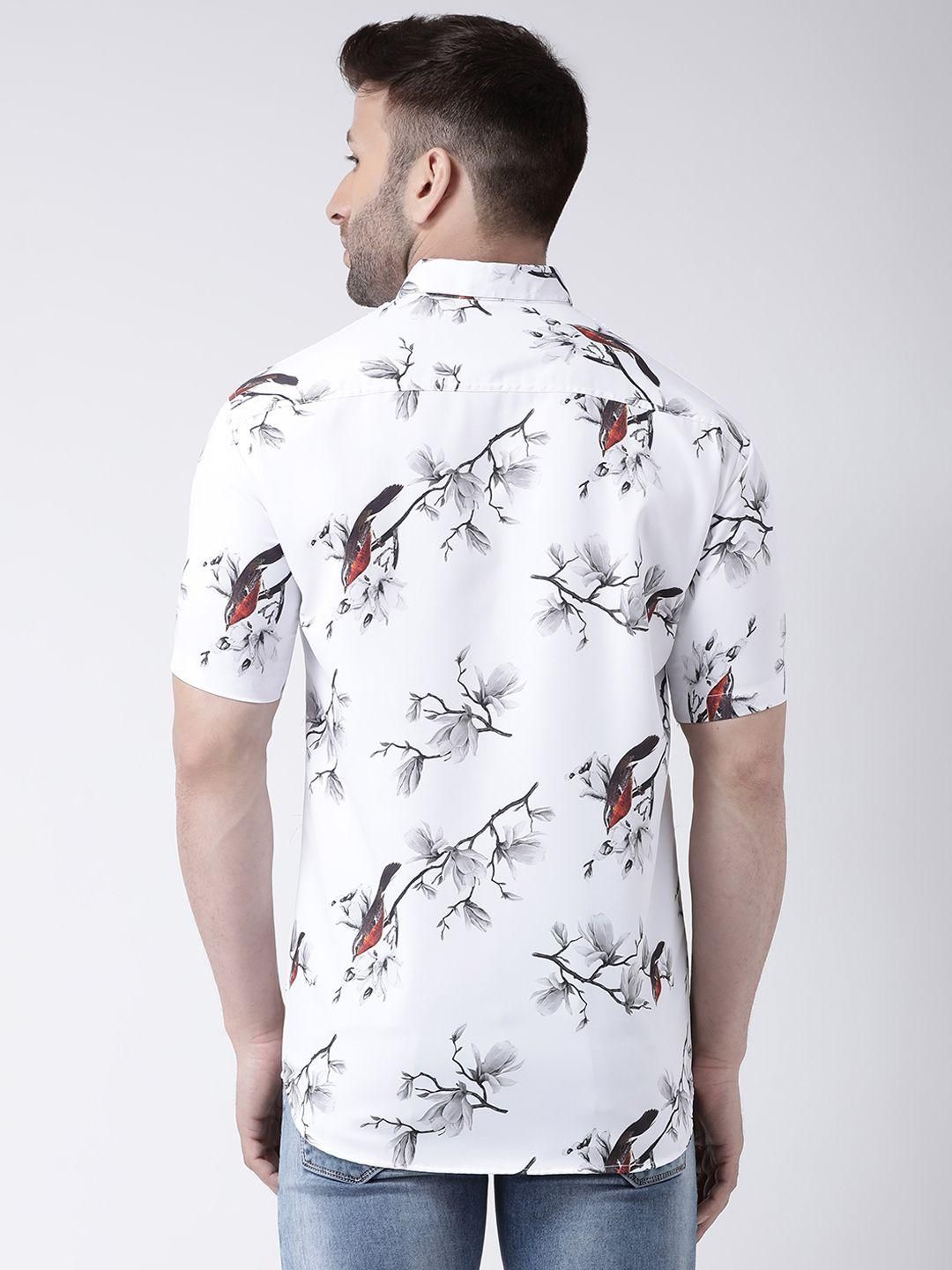 RAIG Printed Half Sleeves Casual Shirts