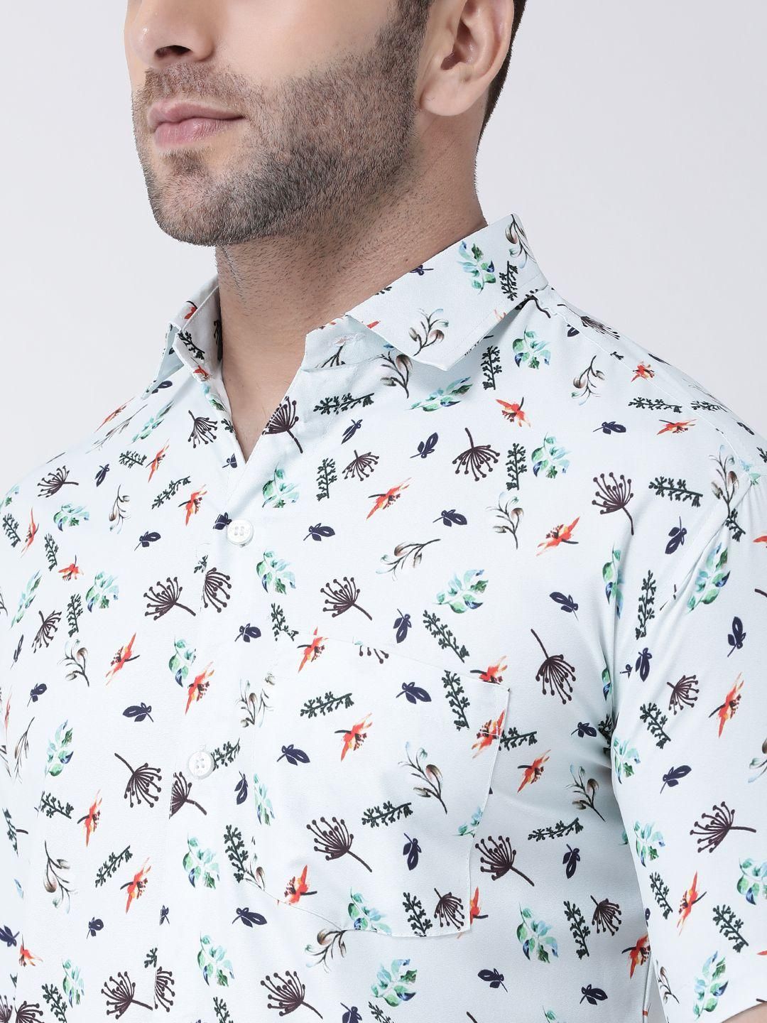 Printed Half Sleeves Casual Shirts