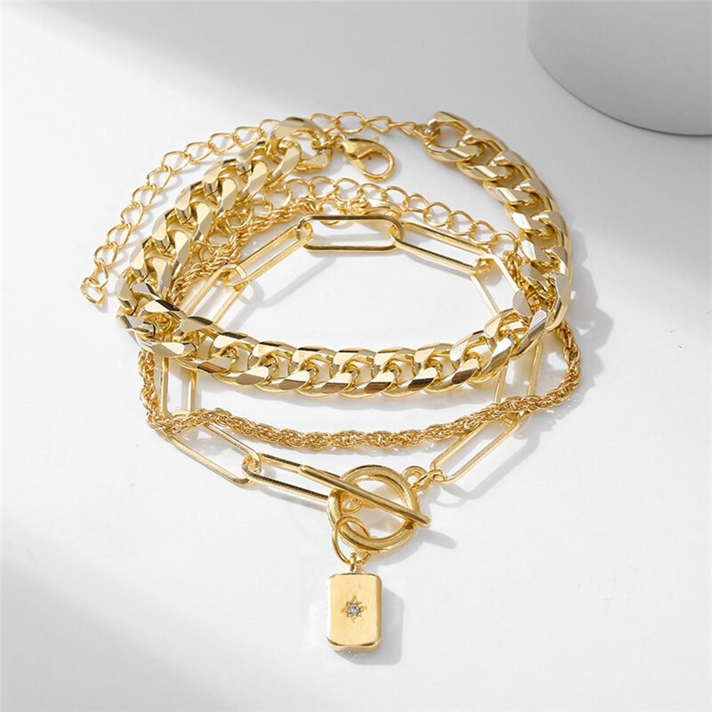 Beautiful American Diamond Bracelets ( Pack of 3) Success