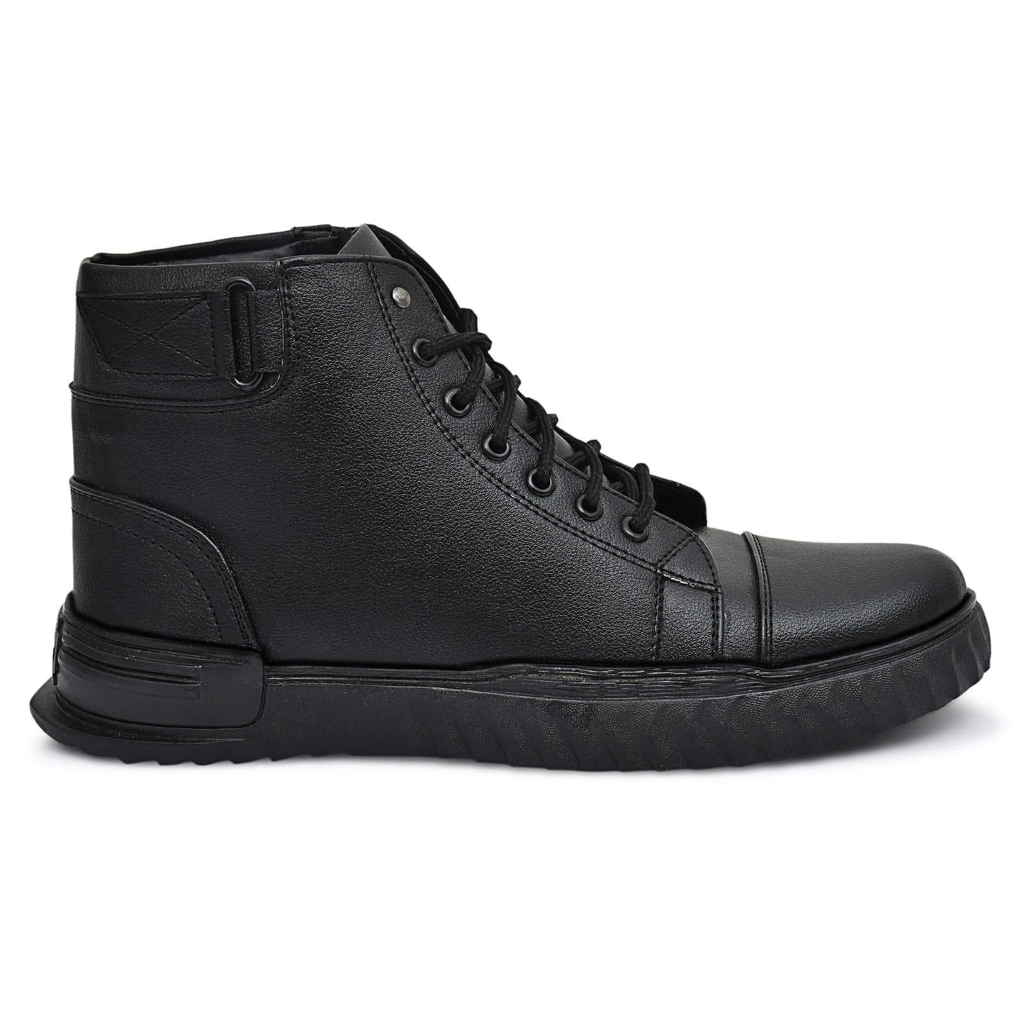 Men's Black Korean Style Boots