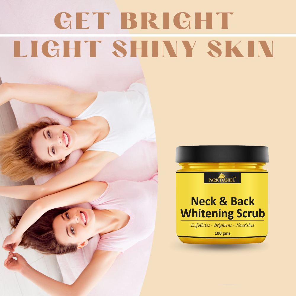 Neck and Back Whitening Scrub