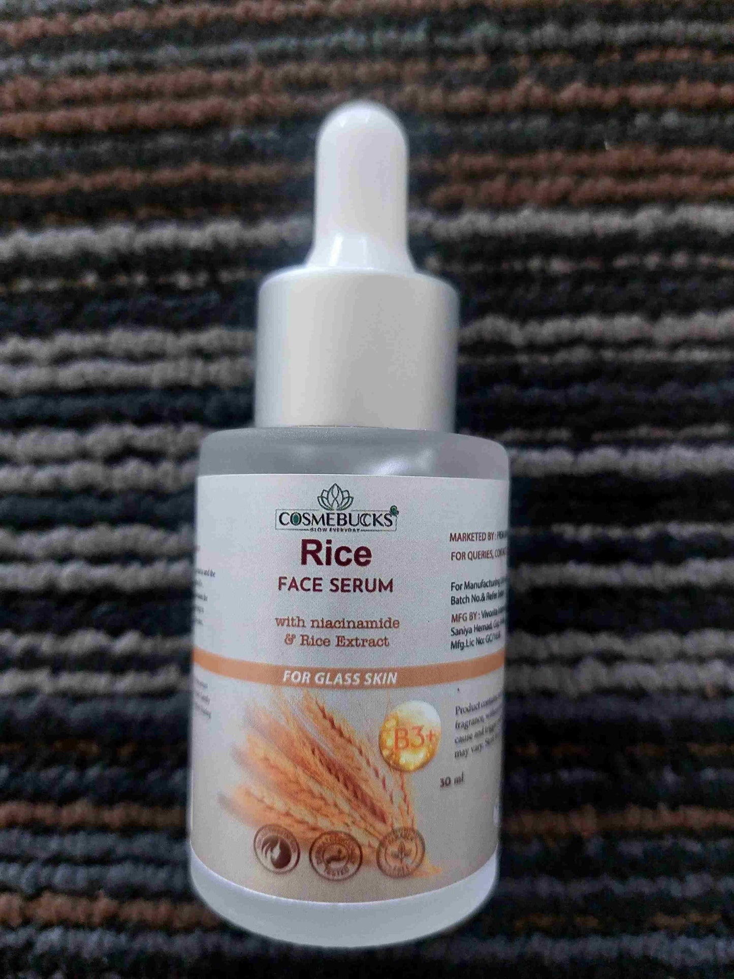 Rice Water & Niacinamide Serum For Glass Skin(Pack of 2)