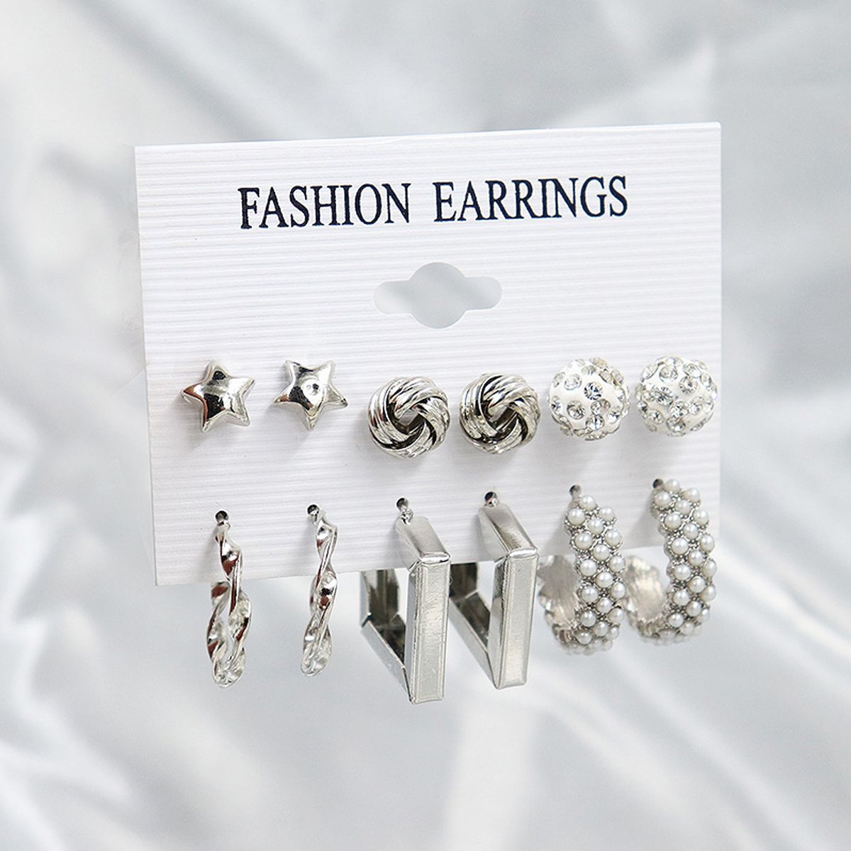 Silver Plated Earrings