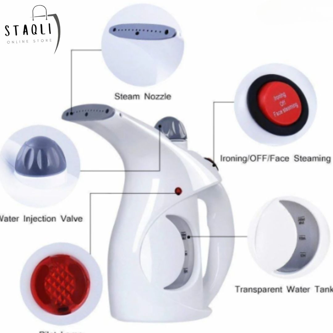 Portable Garment & Beauty Facial Steamer