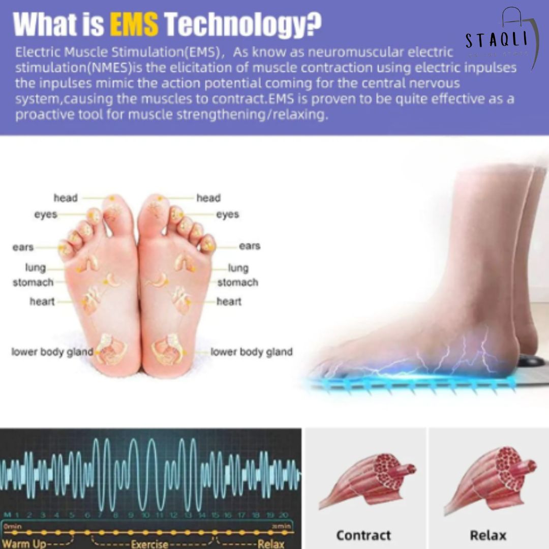 Wireless EMS Foot Massager