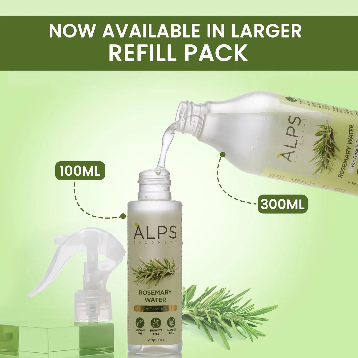 🤩Rosemary Water, Hair Spray For Regrowth[🔥BUY 1 FREE 1🔥]🤩