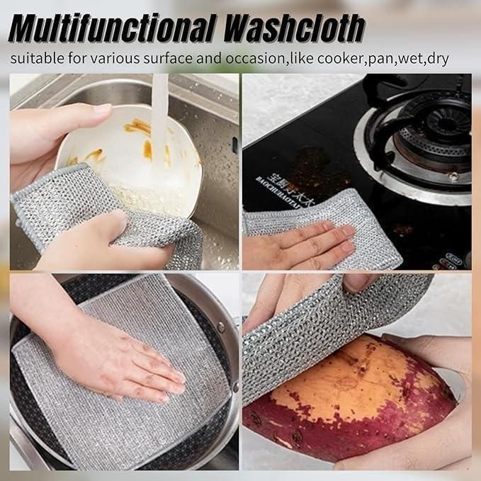 Multipurpose Non-Scratch Wire Dishwashing Cloth