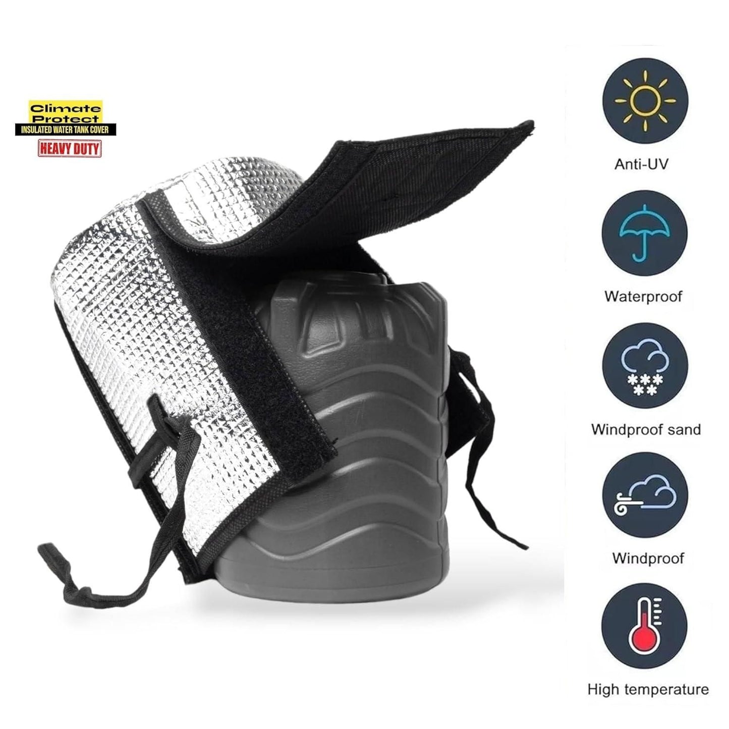 ❤️ FLAT 50% OFF 🏷️ThermoShield™️ - Premium Water Tank Insulation Cover
