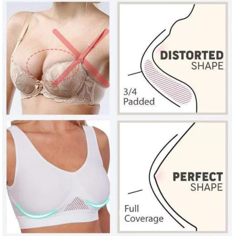 😍Women's Cotton Non-padded Front Closure Multi Color Air Bra[ Buy 1 Get 2 free]😍