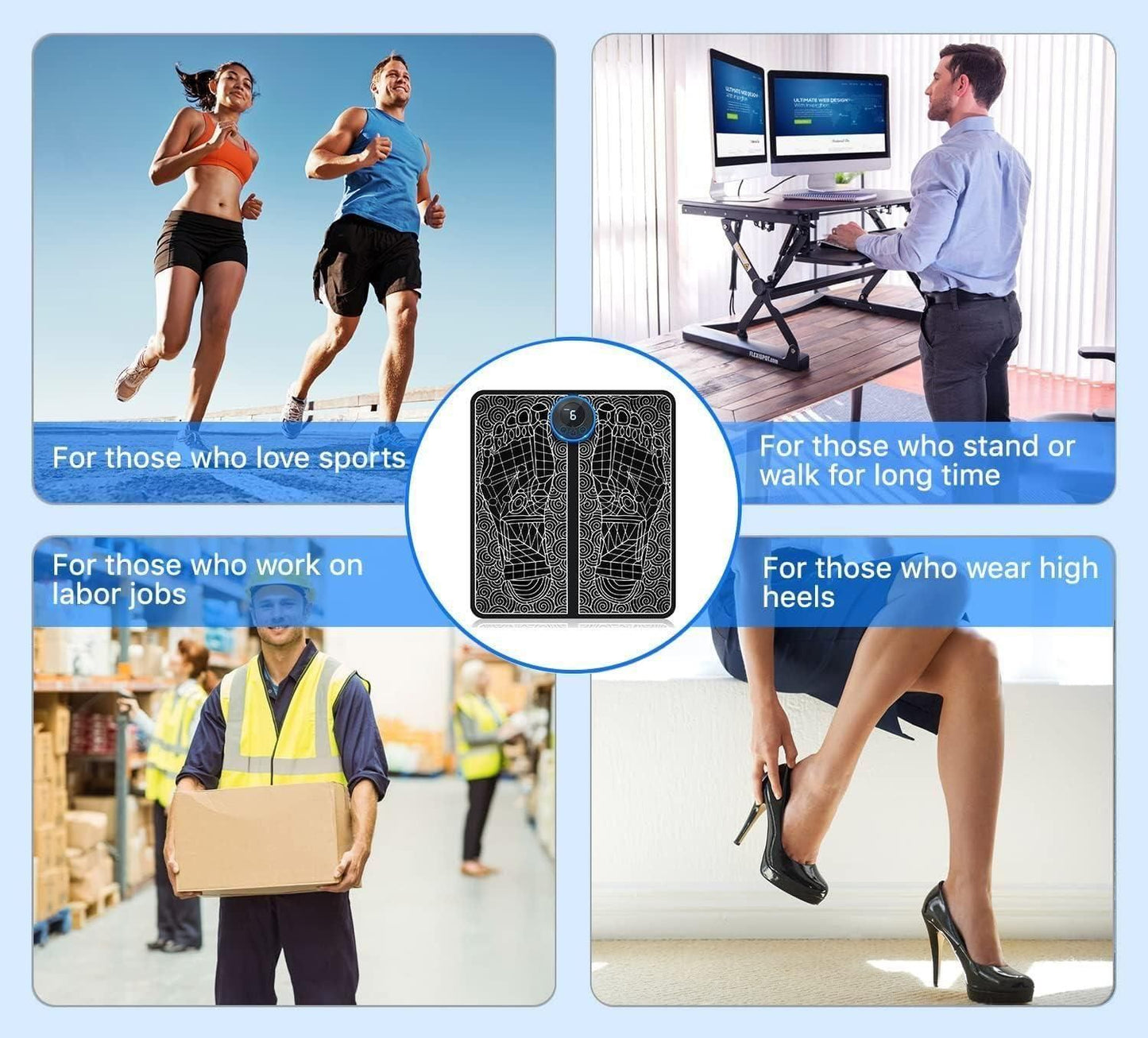 Wireless EMS Foot Massager