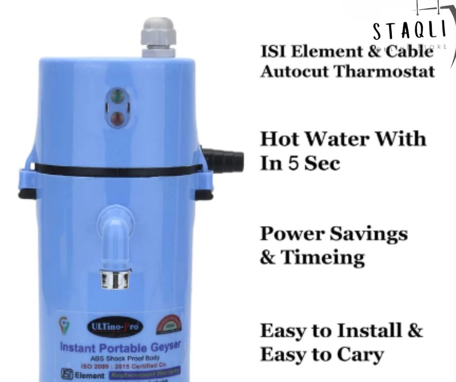 Instant Portable Water Geyser