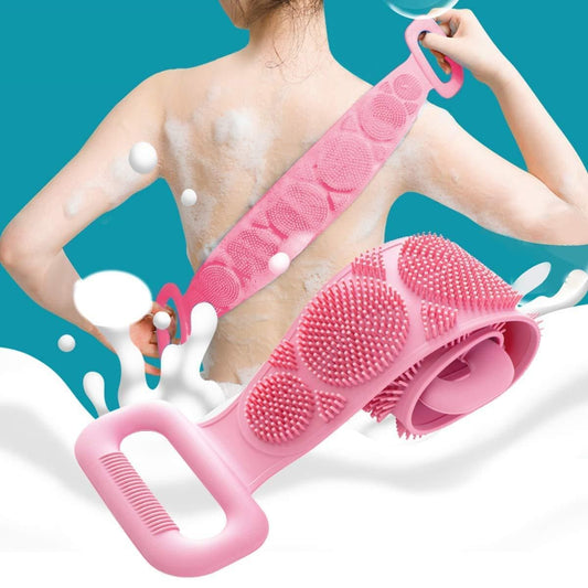 Silicone Double Side Body Back Scrubber