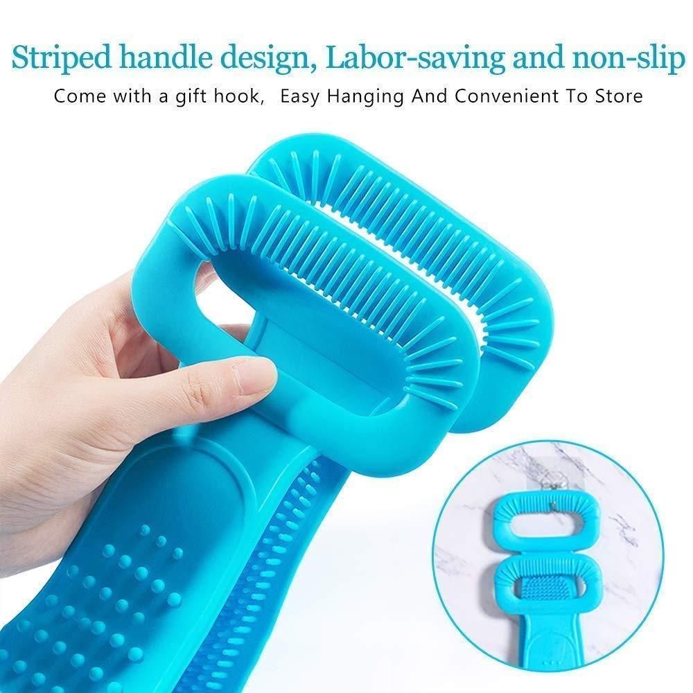 Silicone Double Side Body Back Scrubber