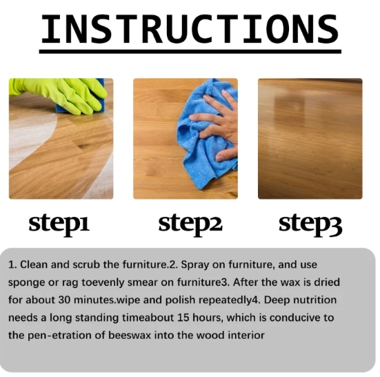 Wood Renewal Beeswax Spray