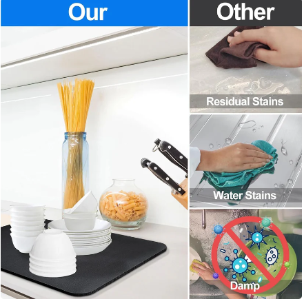 🤩Quick Dish Drying Mat    [Buy 1 Get 1 free]🤩