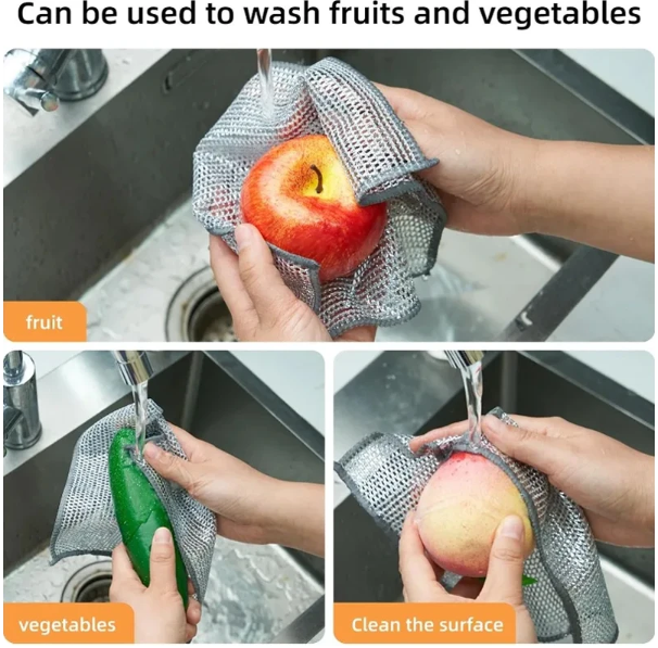 Multipurpose Non-Scratch Wire Dishwashing Cloth