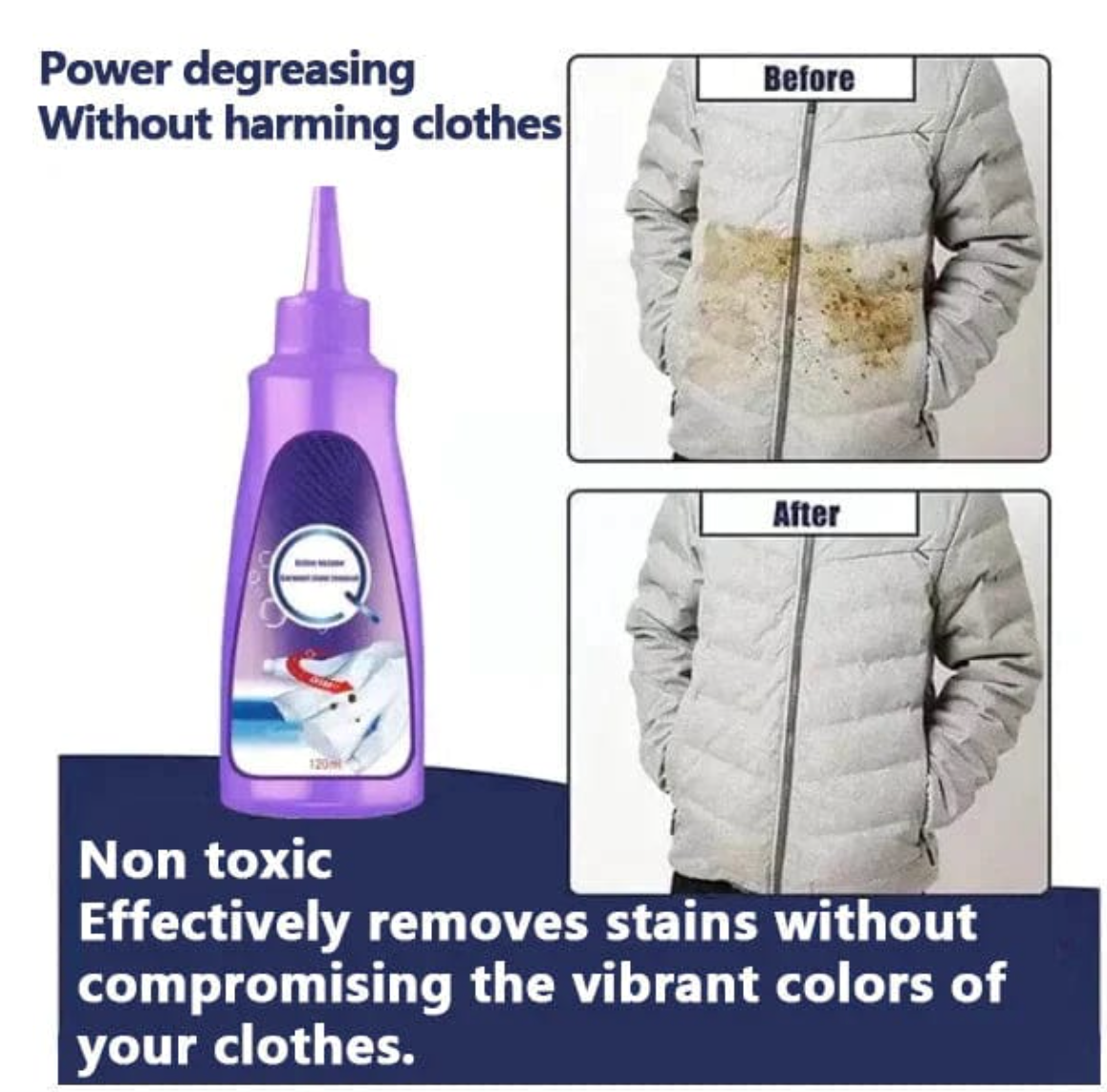 🤩Instant Fabric Laundry Stain Remover [Buy 1 Get 1 free]🤩