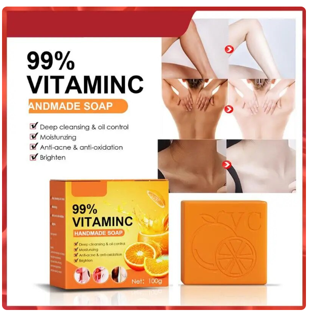 Orange Vitamin C Handmade Soap