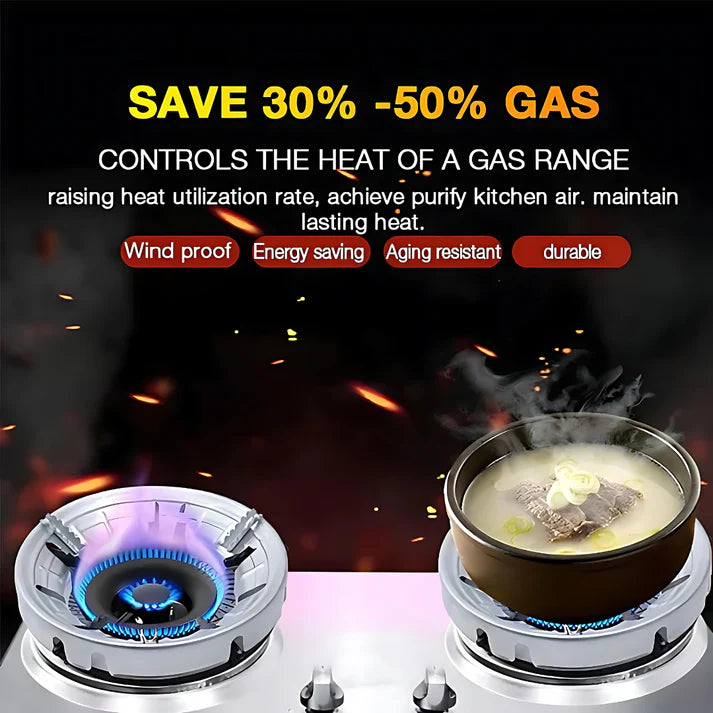 🤩Gas Stove Fire & Windproof Energy Saving Stand [BUY 1 GET 1 FREE]🤩