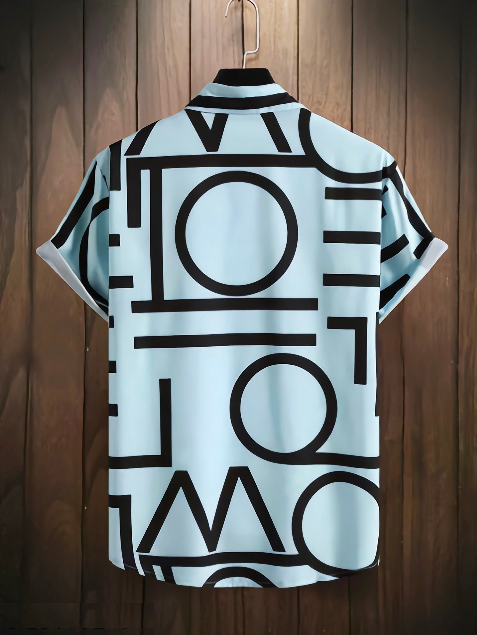 Lycra Printed Men's Shirt Success