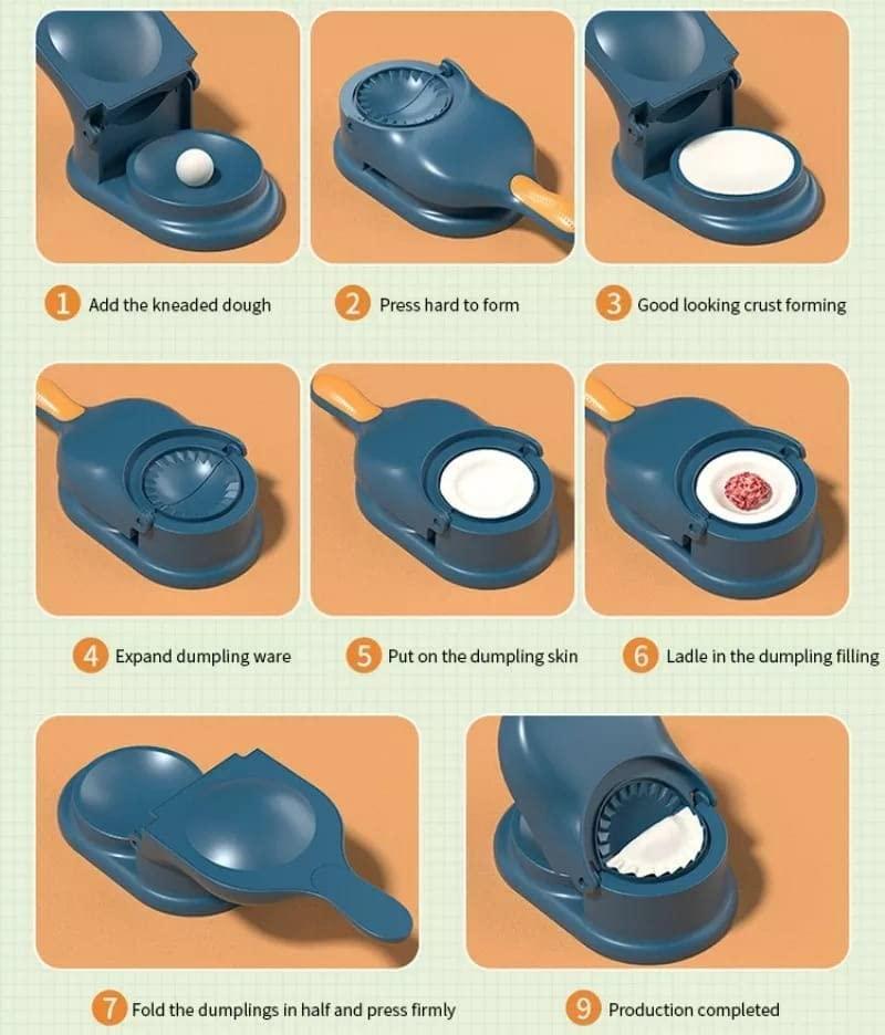2 in 1 Momos and Gujiya Maker