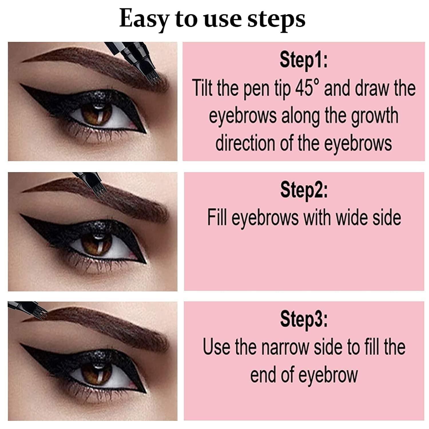 Waterproof Microblading Eyebrow Micro-Fork Tip Applicator