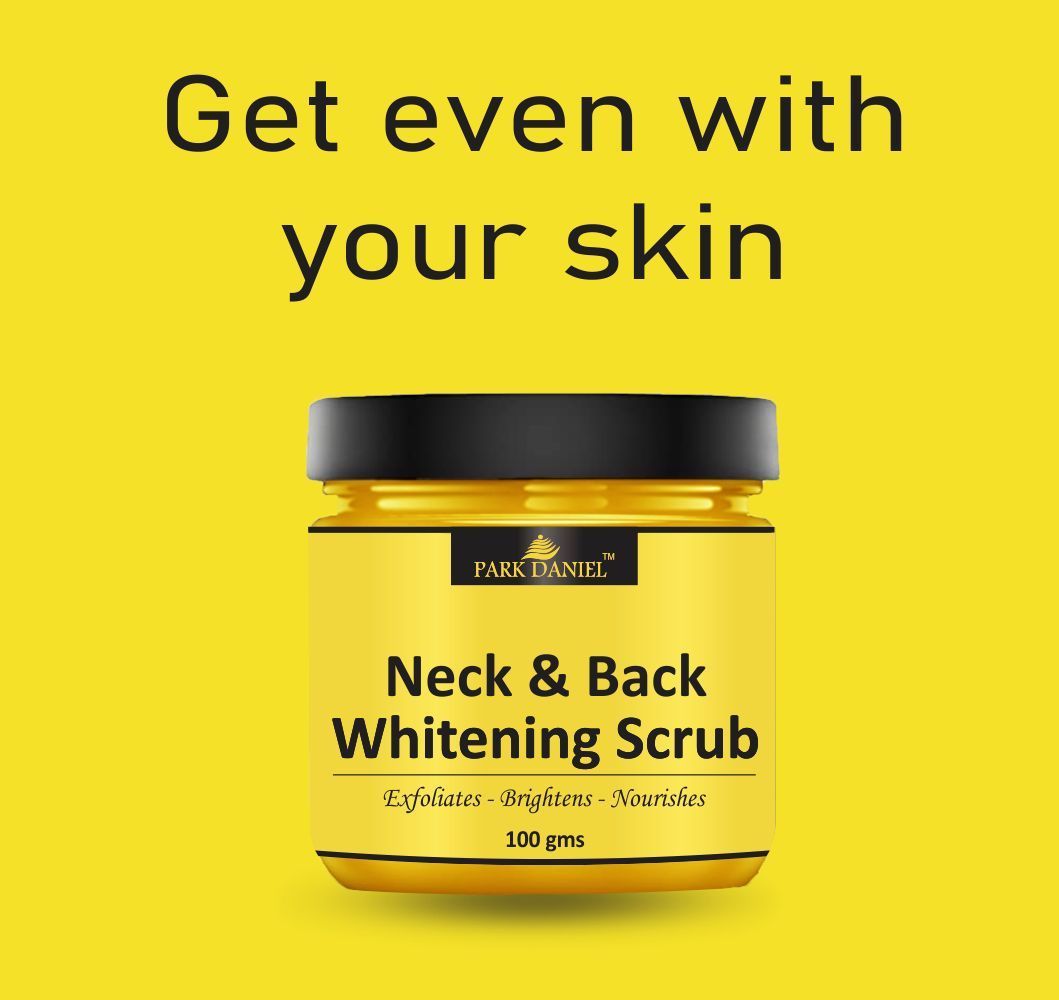 Neck and Back Whitening Scrub