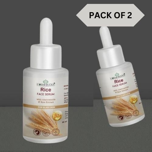Rice Water & Niacinamide Serum For Glass Skin(Pack of 2)