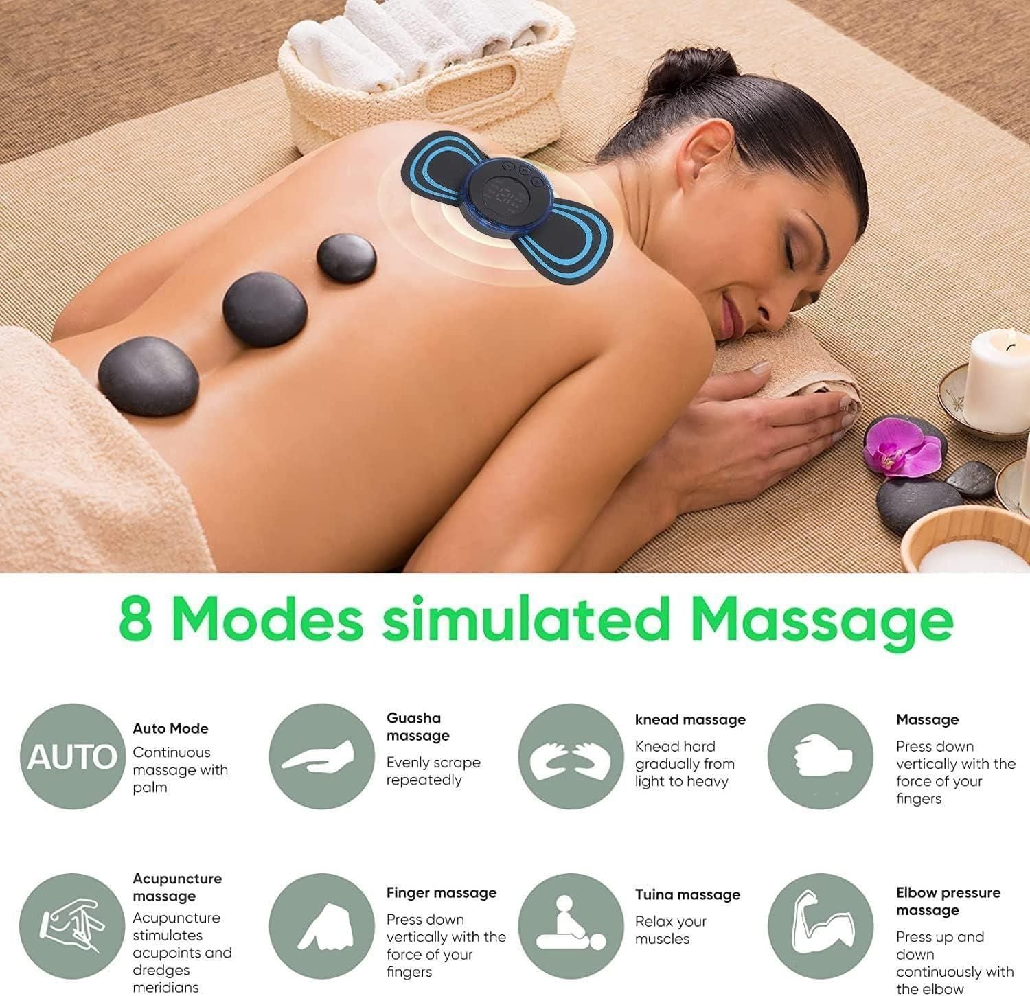 Reusable EMS Bioelectric Acupoints Massager