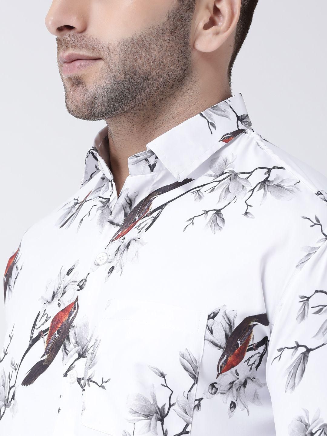 RAIG Printed Half Sleeves Casual Shirts